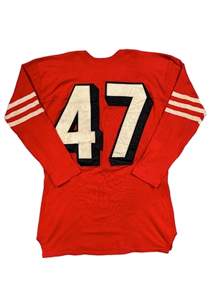 1955 Dickey Moegle SF 49ers Game-Used Jersey (Pro Bowl Season)