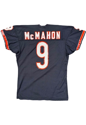 Mid 1980s Jim McMahon Chicago Bears Game-Used Jersey (Repairs)