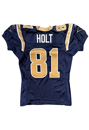 9/28/2003 Torry Holt St. Louis Rams Game-Used Jersey (Photo-Matched • WETRAK Tag)