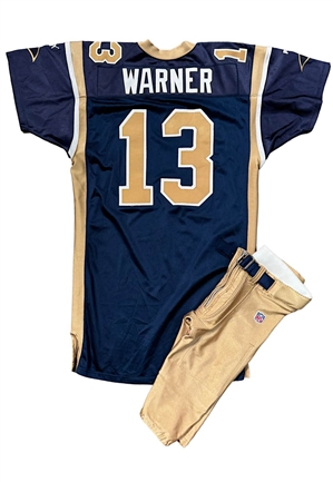 2000 Kurt Warner St. Louis Rams Game-Used Uniform (2)