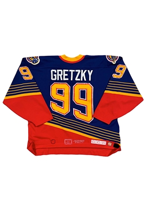 1995-96 Wayne Gretzky St. Louis Blues Game-Used Jersey (Team Set Tag • Sourced From Team Official)