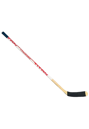 1987-88 Wayne Gretzky Edmonton Oilers Game-Used Stick (Conn Smythe • Esposito LOA)