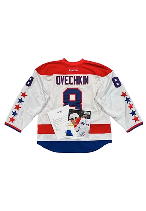 4/2/2012 Alex Ovechkin Washington Capitals Game-Worn Jersey (MeiGray Photo-Matched)