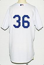 2006 Greg Maddux LA Dodgers Game-Used Home Jersey