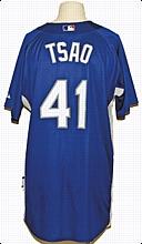 2007 Chin-Hui Tsao LA Dodgers Spring Training Game-Used Jersey (Dodgers-Steiner LOA)