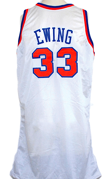 1994-1995 Patrick Ewing NY Knicks Game-Used Home Jersey