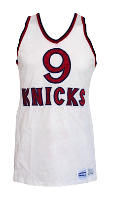 1981-1982 Randy Smith New York Knicks Game-Used Home Jersey 