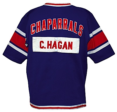Late 1960s Cliff Hagan Dallas Chaparrals ABA Worn Warm-Up Jacket & Pants (2)