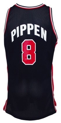  1992 Scottie Pippen USA Olympic Dream Team Game-Used Road Jersey