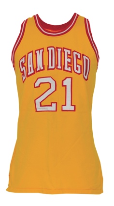 1973-74 Austin “Red” Robbins ABA San Diego Conquistadors Game-Used Road Jersey (Trainer LOA)