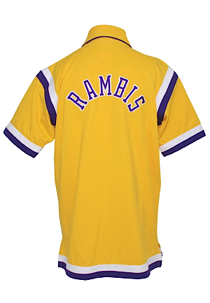 1987-88 Kurt Rambis LA Lakers Worn Home Warm-Up Jacket (Championship Season) (Rare)