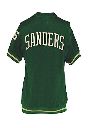 Circa 1967 Satch Sanders Boston Celtics Worn Shooting Shirt (Sanders LOA)