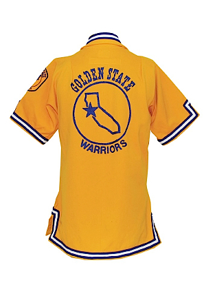 1972-73 Rick Barry Golden State Warriors Worn Warm-Up Jacket (Rare Style)