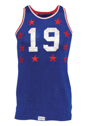 1951 Vern Mikkelsen NBA Western Conference All-Star Game-Used Jersey (Inaugural All-Star Game)(Mikkelsen LOA)