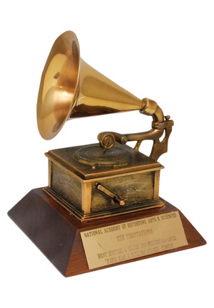 1972 National Academy of Recording Arts & Sciences "Grammy" Award Presented to The Temptations for "Papa Was a Rolling Stone"