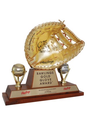 1965 Gold Glove Award Presented to First Baseman Joe Pepitone (Replacement • Sourced from Pepitone)
