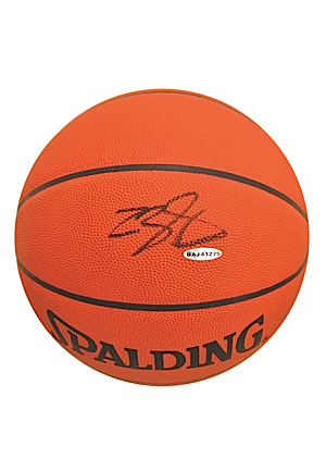 LeBron James Autographed Basketball (JSA • Upper Deck LOA)