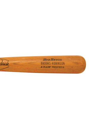 Circa 1974 Brooks Robinson Baltimore Orioles Game-Used & Multi-Signed Bat (JSA • PSA/DNA Pre-Cert)
