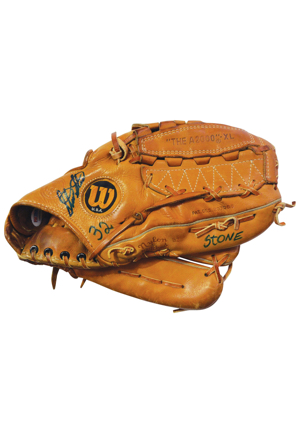 1979 Steve Stone Baltimore Orioles Game-Used & Autographed Glove (JSA • Esken PSA/DNA LOA)
