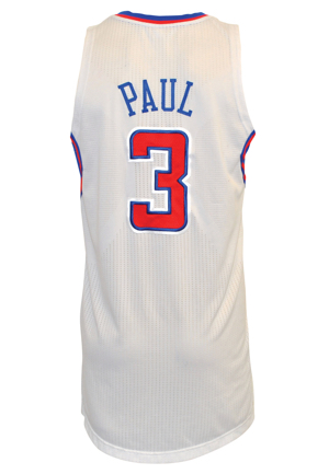 2011 Chris Paul Los Angeles Clippers Game-Used Home Jersey