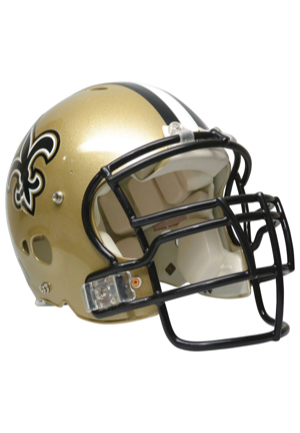 2009 Scott Fujita New Orleans Saints Game-Used Helmet