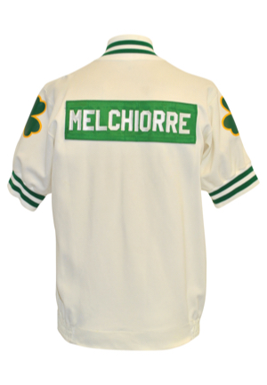 Mid 1980s Ray Melchiorre Boston Celtics Trainers Warm-Up Jacket