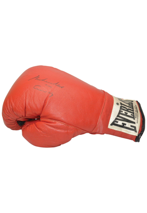 Vintage Muhammad Ali Training & Sparring Autographed Boxing Glove (JSA • "Made Expressly For" Tagging)