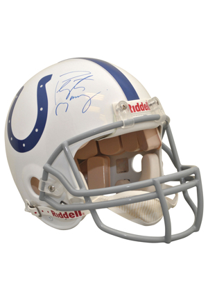 Peyton Manning Indianapolis Colts Autographed Helmet (JSA • Steiner Sports Hologram)