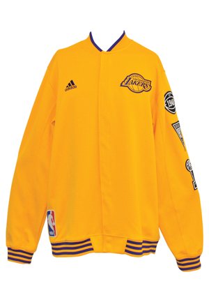 2015-16 Los Angeles Lakers Player-Worn Warm-Up Suit Attributed To Kobe Bryant (2)