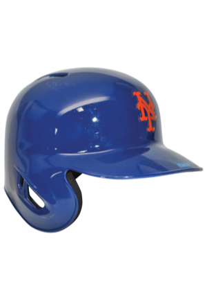 2016 Noah "Thor" Syndergaard New York Mets Game-Used Home Batting Helmet (MLB Hologram)