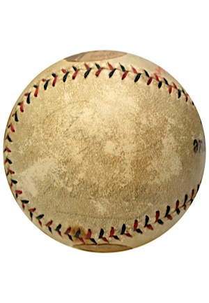 1926-33 Rogers Hornsby & Others Autographed ONL Folk Baseballs (2)(JSA)