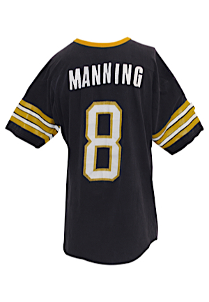 Early 1980s Archie Manning New Orleans Saints Game-Used Home Tear-Away Jersey (Rare • Originally Sourced From Saints Equipment Manager)