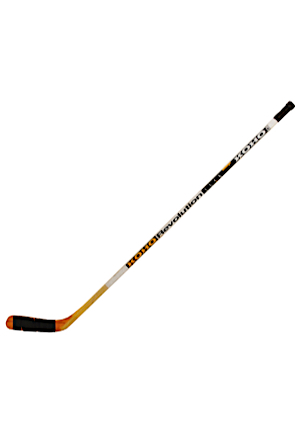 1992-93 Mario Lemieux Pittsburgh Penguins Game-Used Hockey Stick (Sourced From Equipment Manager)