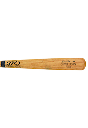 1997 Chipper Jones Atlanta Braves Game-Used Bat & Batting Gloves (2)(PSA/DNA Pre-Cert • Great Provenance)