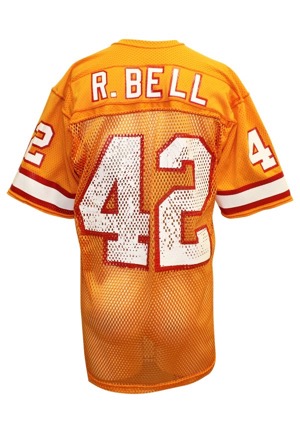 1981 Ricky Bell Tampa Bay Buccaneers Game-Used Home Jersey