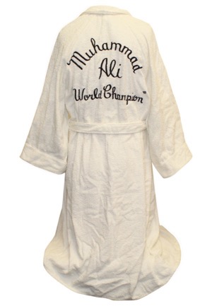 Muhammad Ali Training-Worn "World Champion" Robe