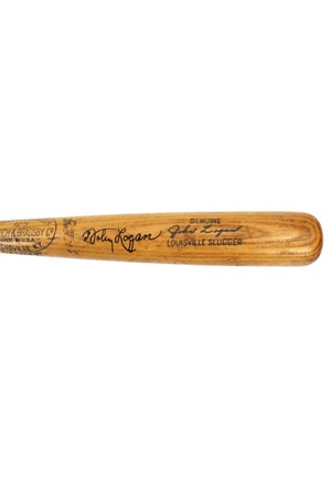 1959-60 Johnny Logan Milwaukee Braves Game-Used & Autographed Bat (JSA • PSA/DNA 9.5)
