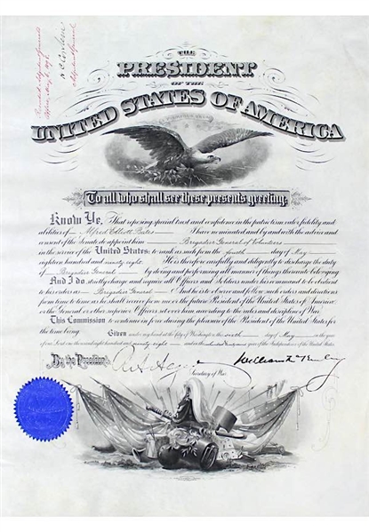 Circa 1899 William McKinley Autographed Presidential Documents (3)(JSA • PSA/DNA)