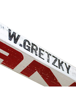 Wayne Gretzky Game-Used & Autographed Titan Hockey Stick