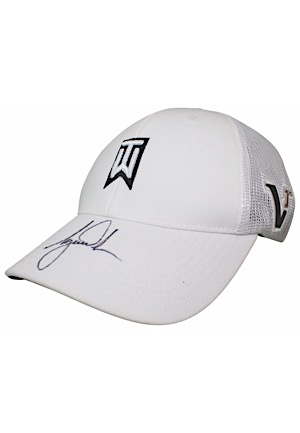 Tiger Woods Single-Signed Nike Golf Hat (Full JSA)