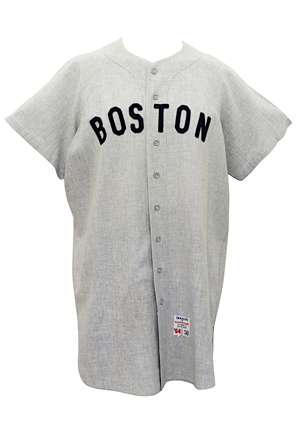 1964 Dick Radatz Boston Red Sox Game-Used Road Flannel Jersey (Graded 9 • Sourced From Red Sox Scout • First One Ever Known)
