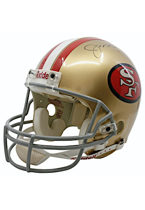 Joe Montana San Francisco 49ers Autographed Full Size Helmet (UDA)