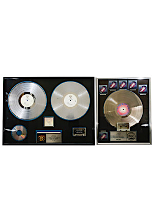 Journey "Escape" & Van Halen "Balance" Multi-Platinum Album Sales Awards (2)