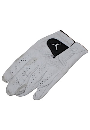 Michael Jordan Personally Worn Jordan Brand Golf Glove (Gifted To Our Consignor From MJ)