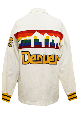 Early 1980s Dave Robisch Denver Nuggets Player-Worn Warm-Up Jacket
