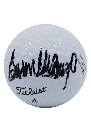 Donald Trump Single-Signed Titleist Golf Ball (PSA/DNA COA)