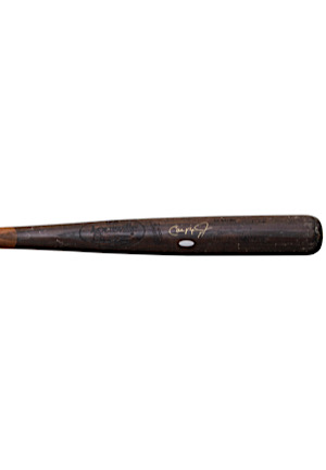 Cal Ripken Jr. Baltimore Orioles Game-Used & Autographed Bat (Steiner Hologram)