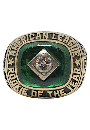 1986 Jose Canseco Oakland As Personal Rookie Of The Year Ring (Canseco LOA)