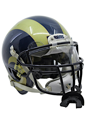 2011 Steven Jackson St. Louis Rams Game-Used Helmet (Multiple Photo-Matches • Rams LOA)