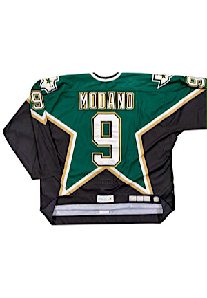 2000 Mike Modano Dallas Stars Stanley Cup Finals Game-Used Jersey (MeiGray Set 3 Team Tag • Joe Tomon LOA)